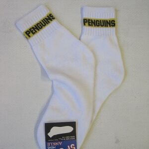 PITTSBURGH PENGUINS Socks Mens Sz 10-13 Ankle NEW